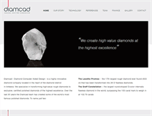 Tablet Screenshot of diamcad.be